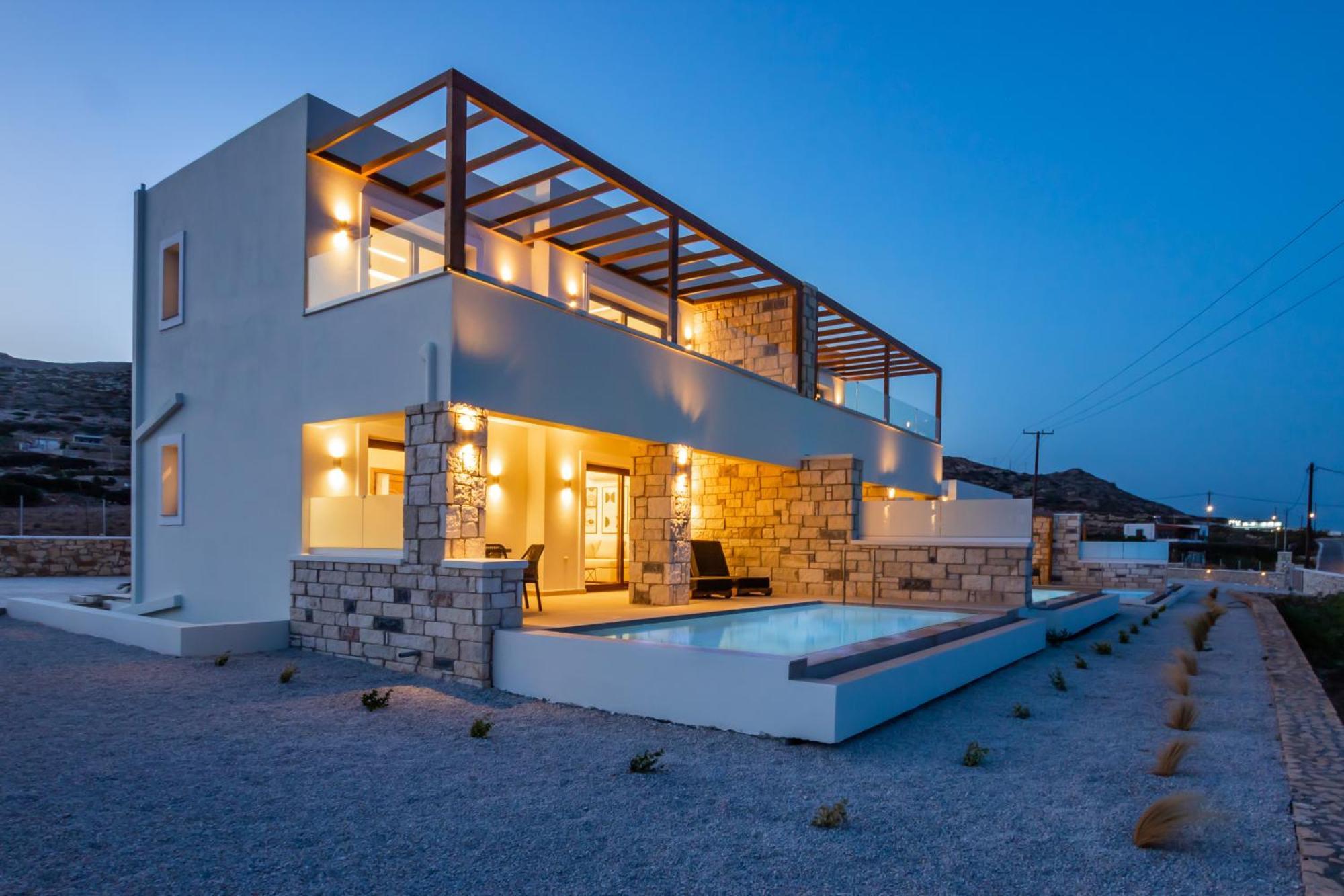 Elite Luxury Villas Afiartis Esterno foto