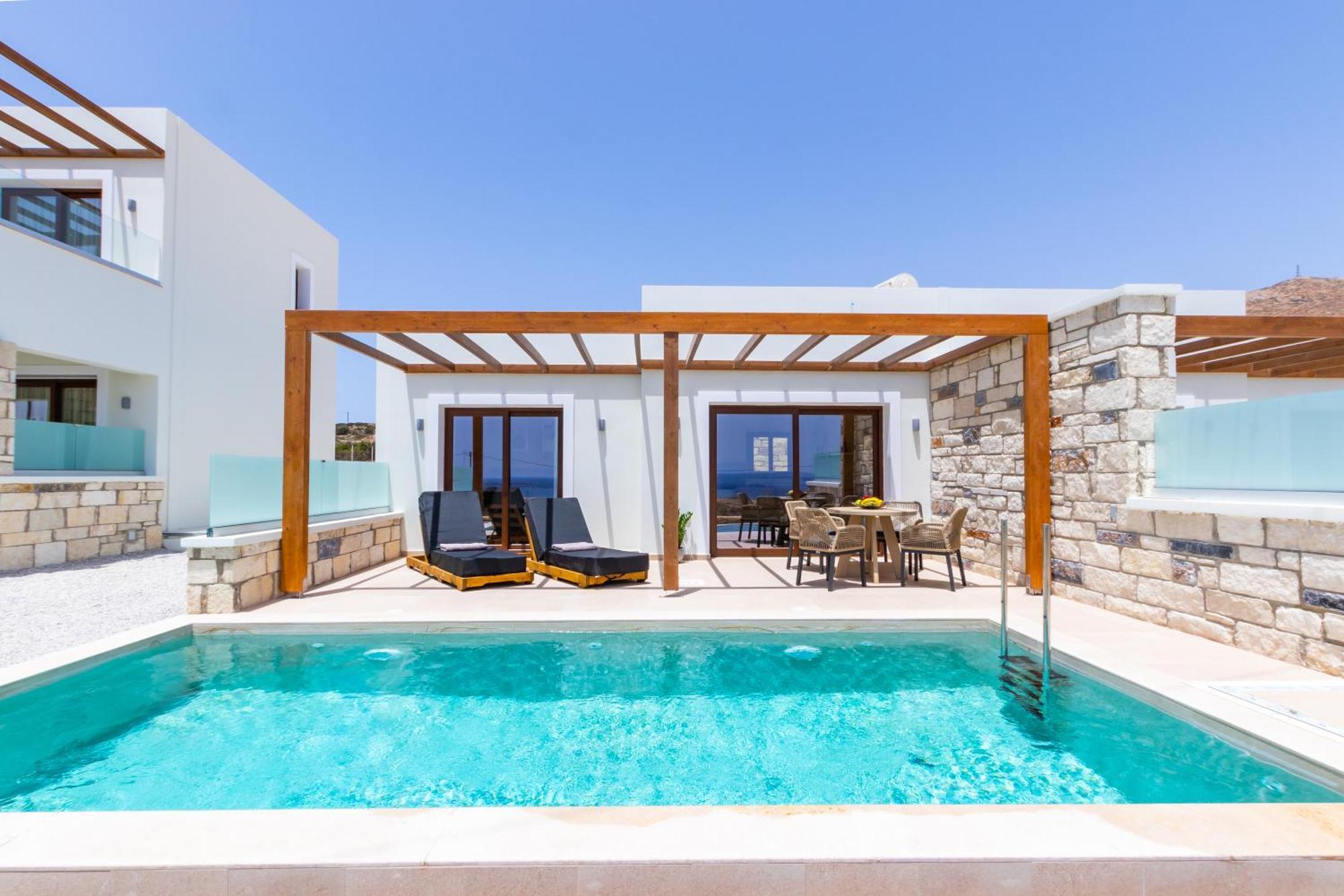 Elite Luxury Villas Afiartis Esterno foto